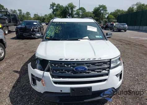 2018 Ford Explorer Xlt z USA, uszkodzony, nr VIN 1FM5K8D88JGA23111